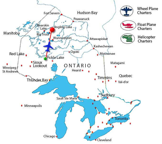 Pickle Lake Charter Flights
